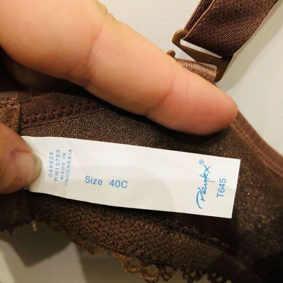 Playtex Chocolate Brown Style T645 Bra NWT Color ML - Picture 2 of 4